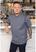 Chef Works Urban Springfield unisex koksbuis met rits korte mouw inktblauw S | BB267-S 2
