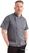 Chef Works Urban Springfield unisex koksbuis met rits korte mouw inktblauw S | BB267-S 4