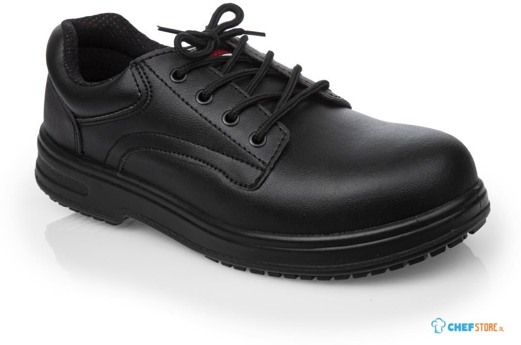 Slipbuster Basic Veiligheidsschoenen Zwart Slipbuster Footwear BB497 36 Werkschoenen Werkkleding bij Chefstore Horeca