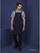 Southside Cotton Canvas Halterschort Marineblauw - Southside BB686 4