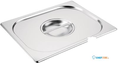 Rvs Deksel Met Lepeluitsparing | Gn1/2 | Vogue | CB171