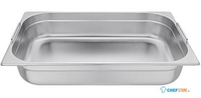 Rvs Gn1/1 Bak Met Handvatten 10cm Hoog | Vogue | CB179