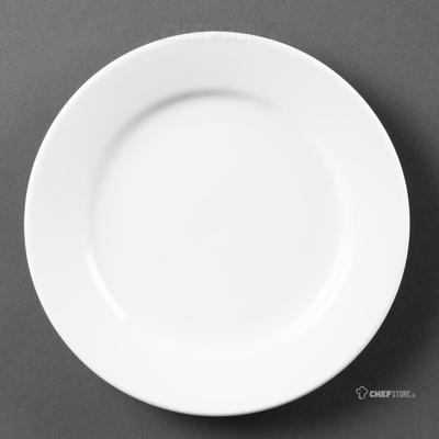 Olympia Whiteware borden met brede rand 16,5cm | CB478