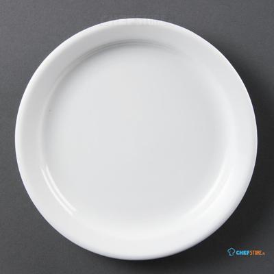 Olympia Whiteware borden met smalle rand 18cm | CB487