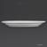 Olympia Whiteware borden met smalle rand 23cm | CB489 2