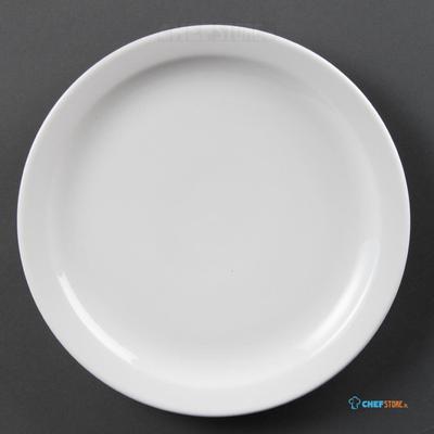 Olympia Whiteware borden met smalle rand 25cm | CB490