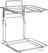 Buffetstandaard met 2 niveaus GN1/1 | CB807