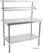 Rvs Werktafel Met Wandplanken | 150cm | Vogue | CB909 2