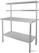 Rvs Werktafel Met Wandplanken | 180cm | Vogue | CC360 2