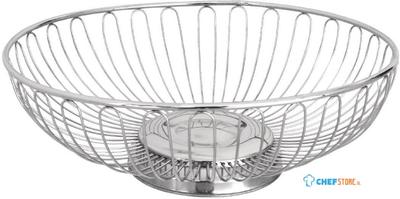Olympia open RVS fruitschaal 25,5cm | CD252