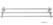 Rvs Wandplank met wandsteunen | 120cm | Vogue | CD551 3