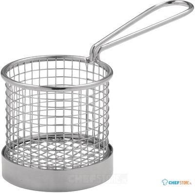 Olympia RVS mand met handgreep | CE148