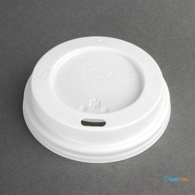 Fiesta wegwerp deksels voor 23cl koffiebekers x50 | CE263