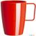 Kristallon beker met oor 28cl rood | CE289