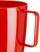 Kristallon beker met oor 28cl rood | CE289 2