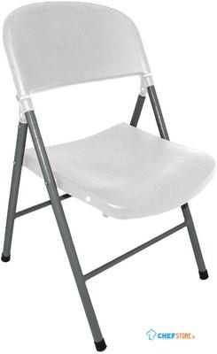 Bolero opklapbare stoelen wit (2 stuks) | CE692