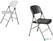 Bolero opklapbare stoelen zwart (2 stuks) | CE693 2