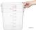 Polycarbonaat Voedseldoos | Vierkant | 15 liter | Vogue | CF025 2