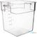 Polycarbonaat Voedseldoos | Vierkant | 15 liter | Vogue | CF025 5