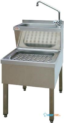 Basix RVS Schoonmaak Spoeltafel - Basix CF115