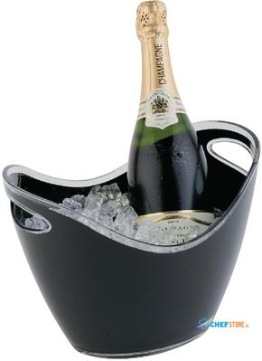 Champagne bowl zwart klein | CF312