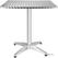 Bolero vierkante RVS bistrotafel 70cm | CG834