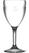 BBP Polycarbonaat Wijnglazen 255 Ml CE-Gemarkeerd op 175 Ml (pak van 12) - CG943