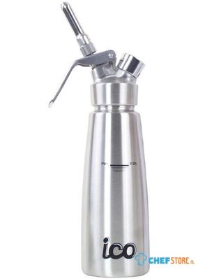 ICO RVS Slagroom Dispenser Zilver 500ml - Gastronoble CH037