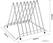 Hygiplas Heavy-Duty RVS Snijplankrek 7 Sleuven - Hygiplas CH052 4