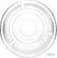 Vegware Deksels Voor 96 Serie Composteerbare Frisdrankbekers (1000 Stuks) - Vegware CH384