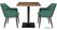 Bolero Complete Vierkante Tafel 700mm - CH992 5