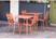 Bolero Terracotta Gelateerde Stalen Zijstoelen (4 Stuks) - CK063 8