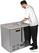 Gekoelde werkbank | Marmeren Werkblad | 2 deuren | 1/1GN | Polar CL108 3