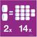 Mini Jumbo navulling toiletpapier | 12 rollen | Tork | CL126 4