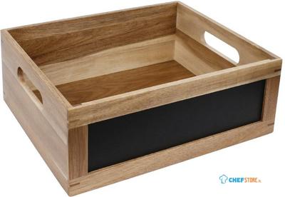 Olympia display krat met krijtbord GN1/2 | CL191