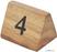 Olympia houten tafelnummers 1-10 | CL392 2