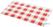 Rood geruit vetvrij papier | 19x31cm | CL658 4