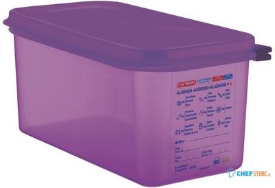 Araven | GN1/3 siliconen allergenen voedseldoos met deksel | 6 liter| CM788
