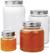 Glazen Voorraadpot Met Schroefdeksel 330ml (6 Stuks) | Vogue Cp082 5