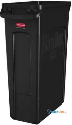 Rubbermaid 1955959 Vented Slim Jim-afvalbak - kunststof | CP653