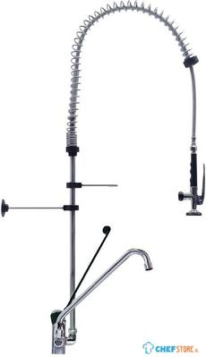Gastro M lage voorspoeldouche monobloc zwenkkraan handsfree |  CS491