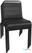 Bolero stalen stoel zwart - 4 stuks | CS728