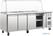 Gekoelde saladette | glazen opzetvitrine | 4-deurs, 1/1GN | Polar CT395 9