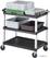 Cambro KD serveerwagen met 3 bladen zwart | CT400 2