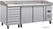 Pizza werkbank met marmeren blad en deeglades | 428ltr | Polar | CT423