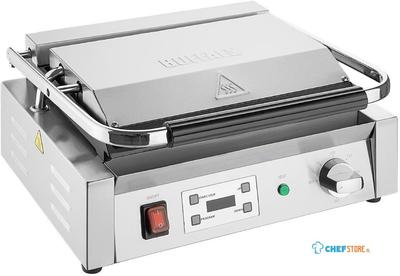 Buffalo Extra Large Contact Grill Geribbeld & Vlakke Plaat - CU609