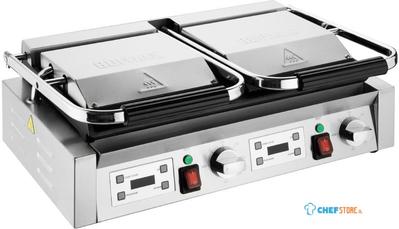 Buffalo Extra Grote Contactgrill Dubbele Vlakke Plaat - CU610