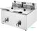 Buffalo Dubbele Elektrische Friteuse met Timer 2x8Ltr - CU621 2