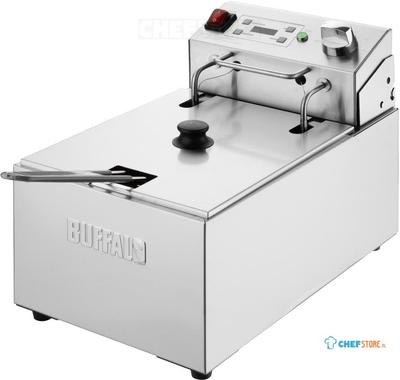 Buffalo Enkel Elektrische Friteuse met Timer 5Ltr - CU622