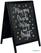 Securit Black Woody A-bord Klein met Stoepkrijt - CU900 3